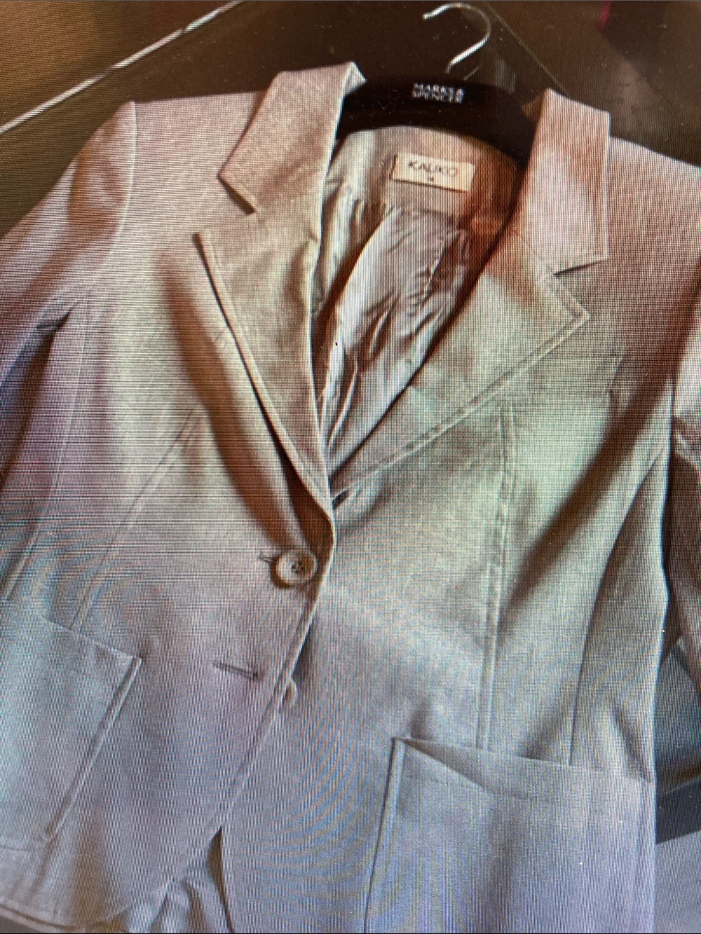 Kauko Light Gray Women's Blazer